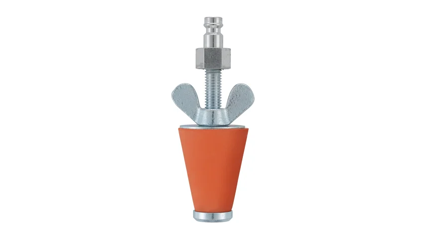 Konischer Prüfstopfen 1/2" zum Anschluss der Prüfgarnitur a...