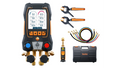 testo 558s Smart Vakuum Set mit Füllschläuchen - Smarte digitale Monteurhilfe mit kabellosen Temperatur- und Vakuum-Sonden und 4er-Füllschlauchsatz