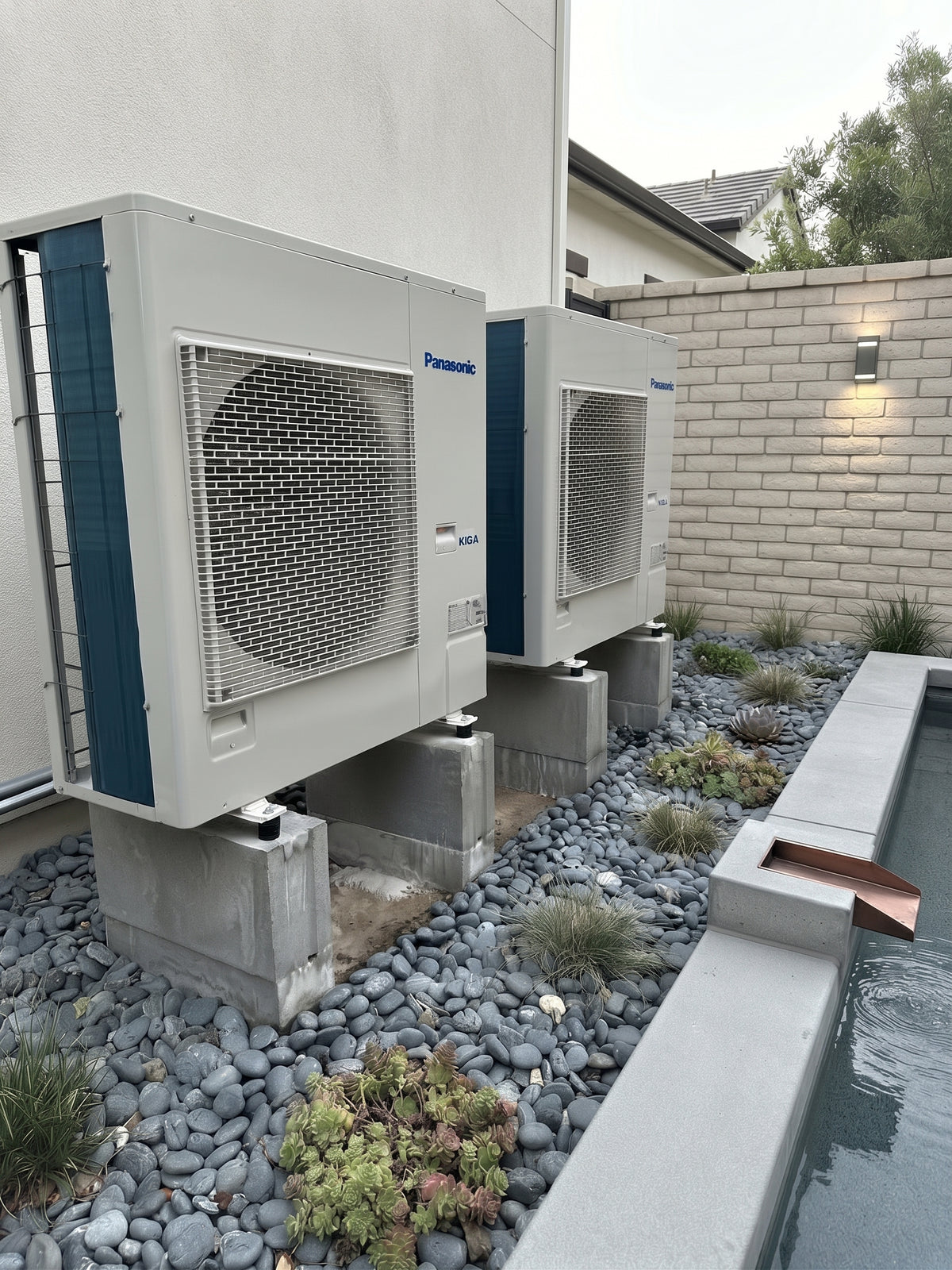Panasonic Jet-Air Hallen-Klimasystem inkl. Innen- und Aussengerät PACi NX sowie kompletter Installation