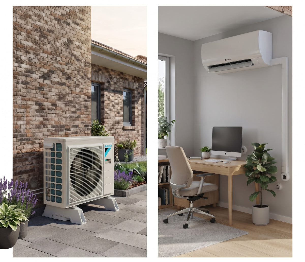 Daikin Sensira Basic Single-Split Komplettset inkl. Installation, die preiswerte Einstiegsklasse