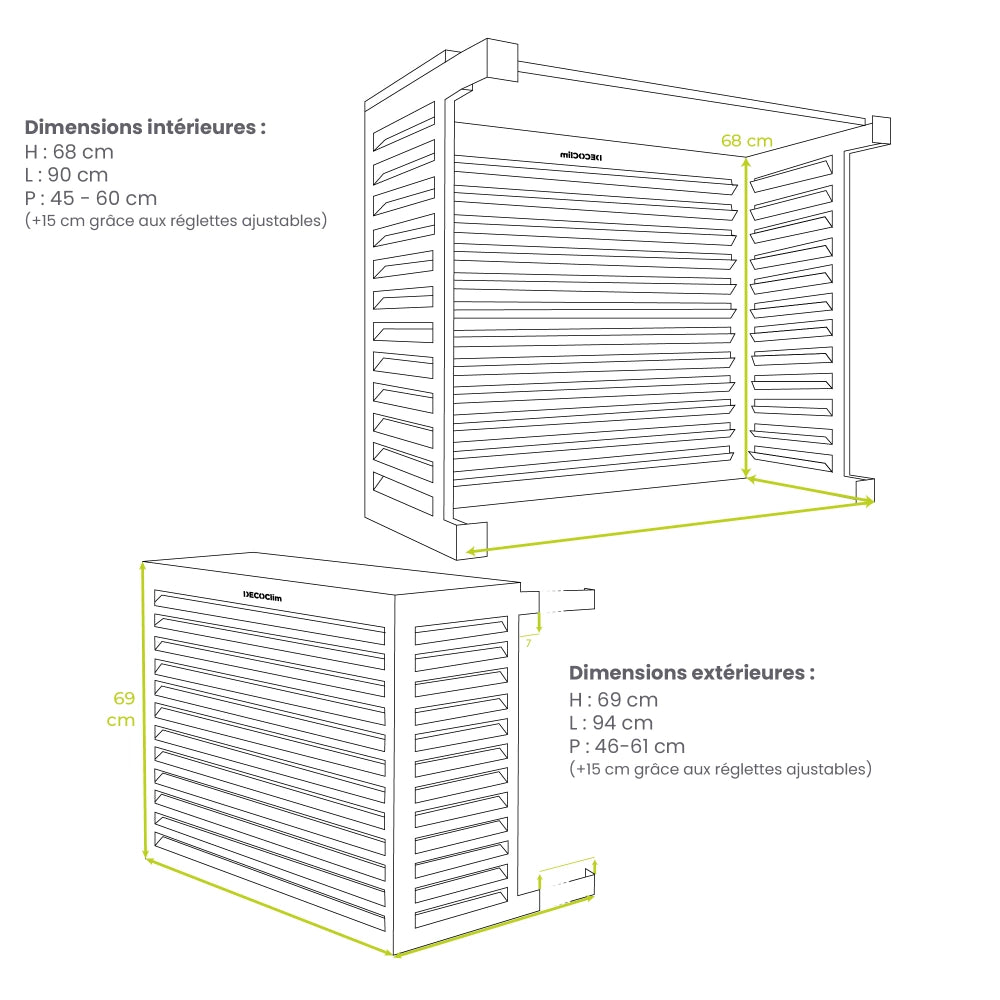 Schutzverkleidung ALU, reinweiss (RAL 9010)