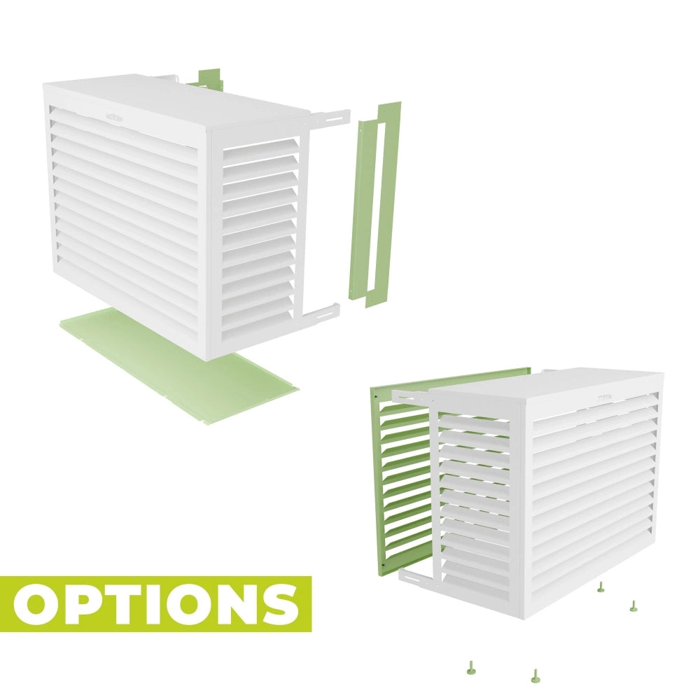 Schutzverkleidung ALU, reinweiss (RAL 9010)