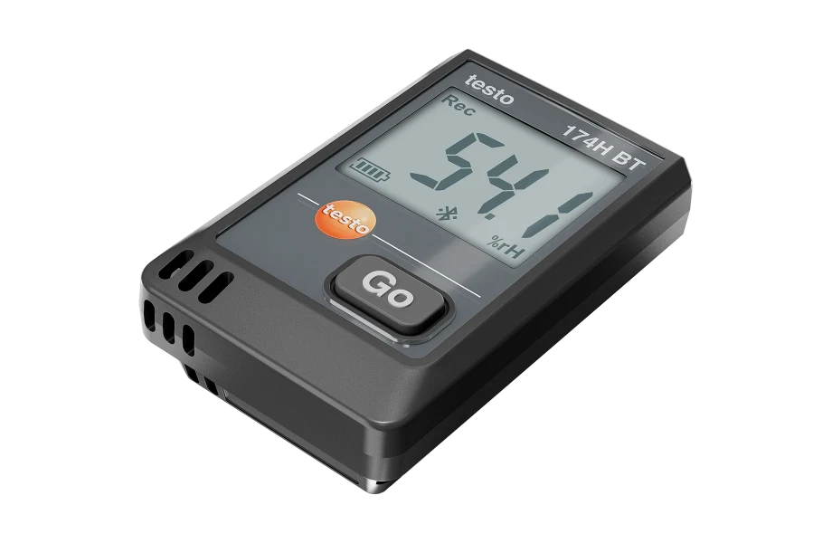 testo 174 H BT - Mini-Datenlogger für Temperatur und Feuchte mit Bluetooth® und App-Anbindung
