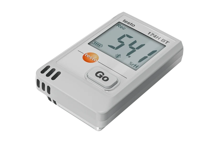 testo 174 H BT - Mini-Datenlogger für Temperatur und Feuchte mit Bluetooth® und App-Anbindung