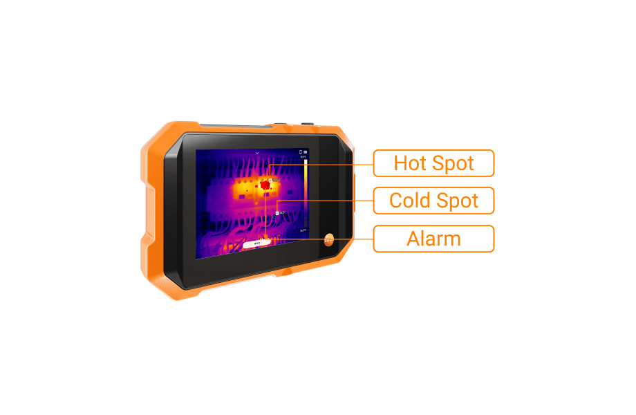 testo 862-2 - Wärmebildkamera im Taschenformat (256 x 192 Pixel)
