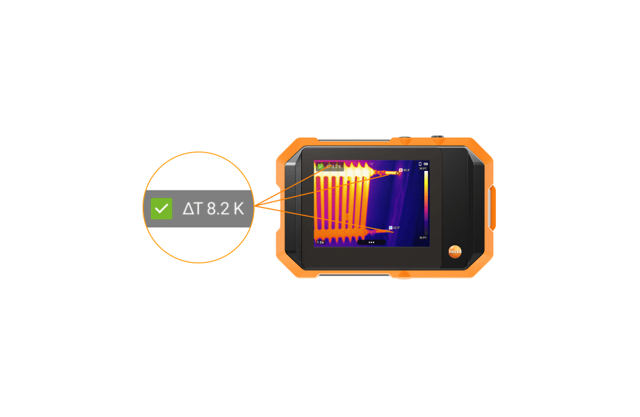 testo 862-1 - Wärmebildkamera im Taschenformat (160 x 120 Pixel)