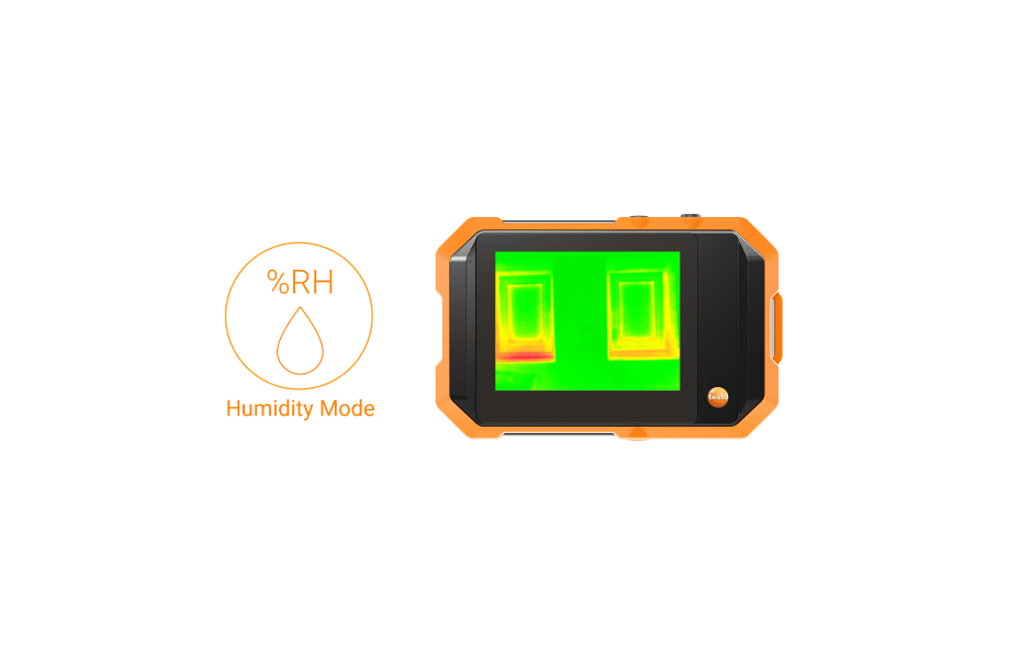 testo 862-2 Schimmel-Set - Wärmebildkamera (256 x 192 Pixel) und Thermohygrometer