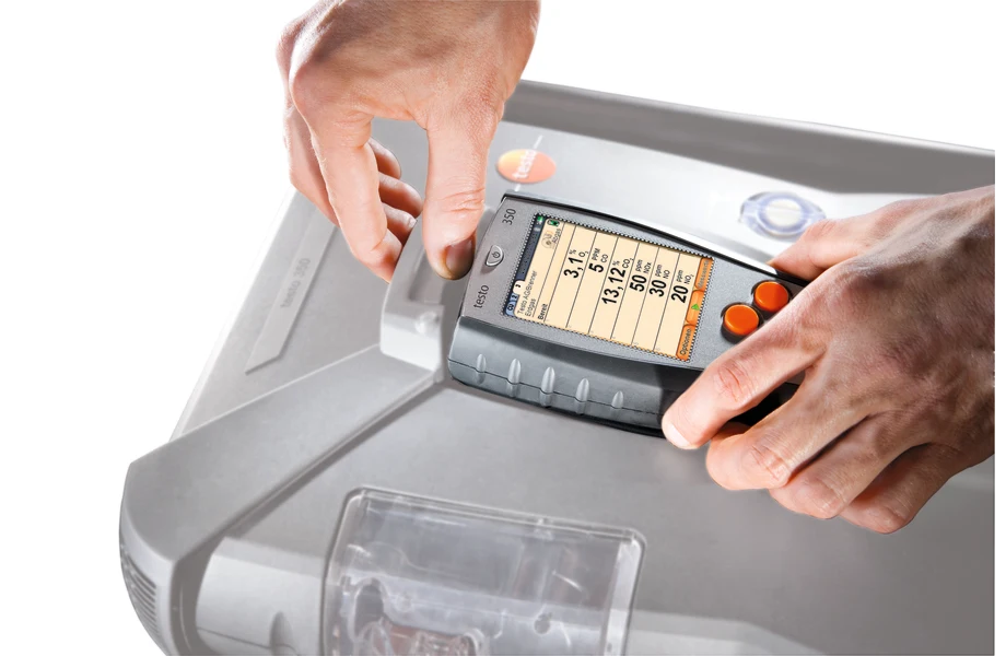 testo 350 - Control Unit für Abgasanalyse-System