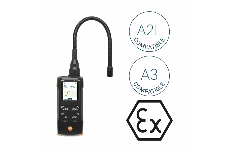 testo 515 Ex - Kombi-Leckagedetektor – Gas