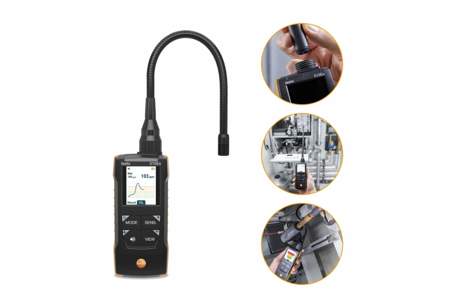 testo 515 Ex - Kombi-Leckagedetektor – Gas und Kältemittel