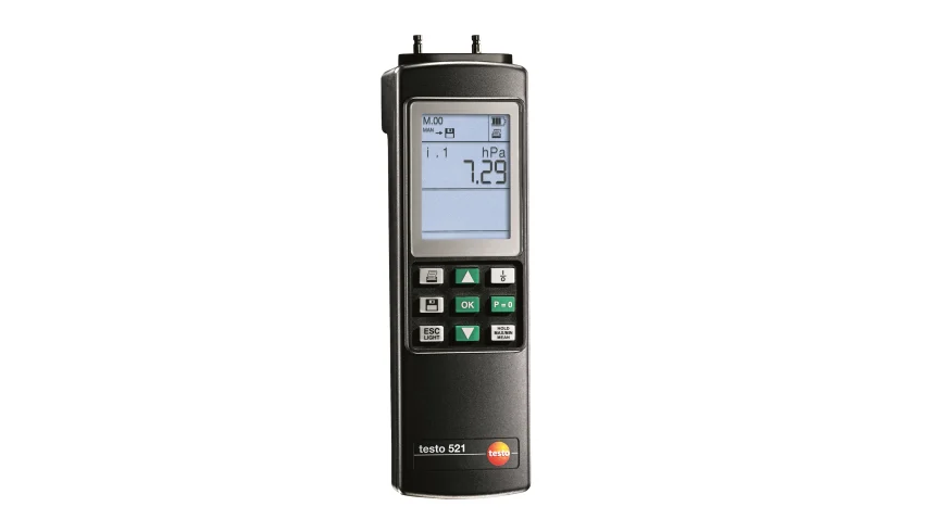 testo 521-1 - Differenzdruckmessgerät (0,2 % v. Ew.)