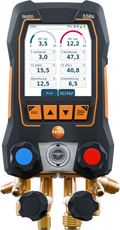 testo 558s - Digitale Monteurhilfe mit 4-Wege-Ventilblock und intuitivem Touchscreen