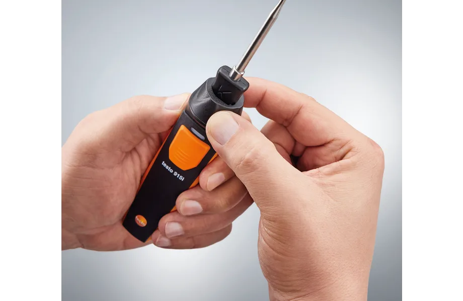 testo 915i Temperatur-Set - Thermometer mit Temperaturfühlern und Smartphone-Bedienung