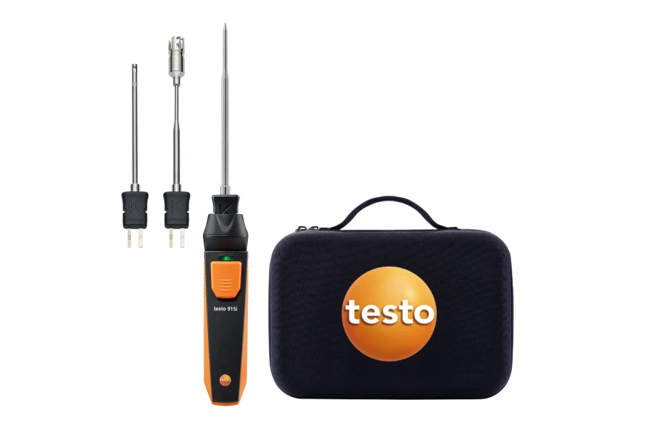 testo 915i Temperatur-Set - Thermometer mit Temperaturfühlern und Smartphone-Bedienung