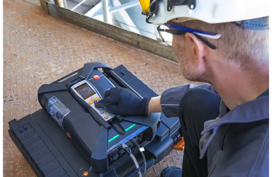 testo 350 - Analysebox für Abgasanalyse-System