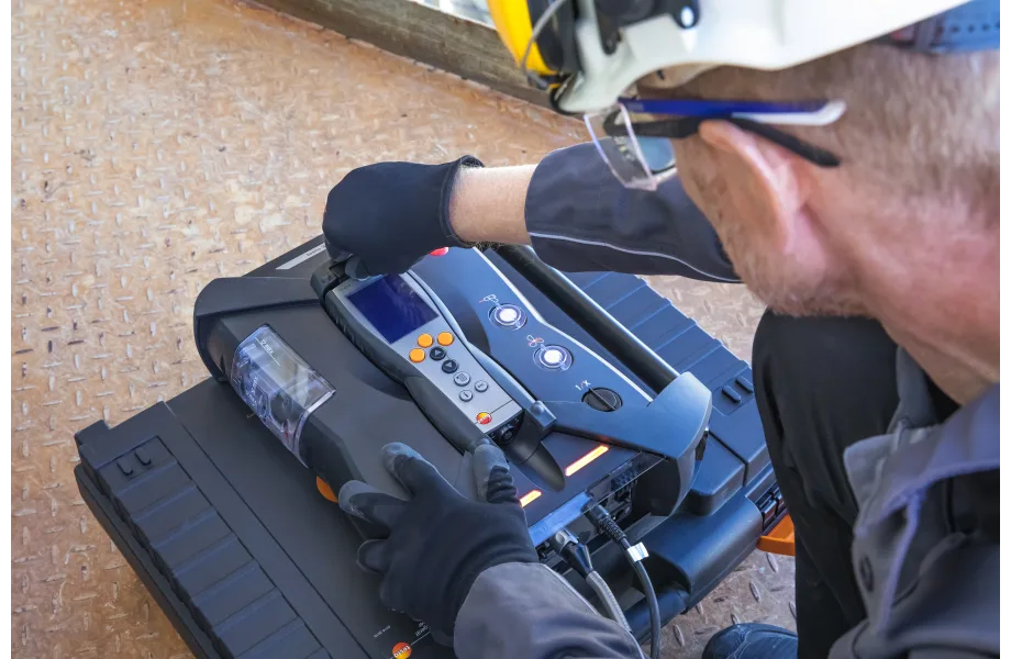 testo 350 - Control Unit für Abgasanalyse-System
